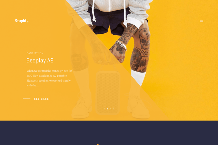 Stupid Studios website preview